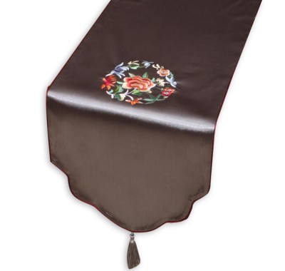 SKTR001 custom-made Chinese pastoral tablecloth style custom embroidery tablecloth style tablecloth tablecloth style tablecloth towel conference tablecloth tablecloth clothing factory tablecloth price side view